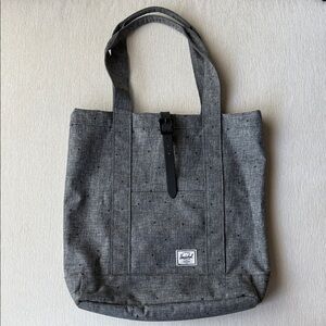 Herschel Supply Company Black and Gray Tote